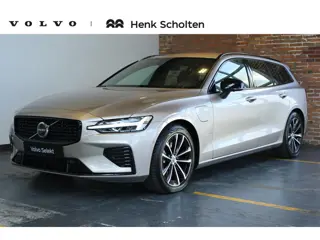 Volvo V60 2.0 T6 Plug-in hybrid AWD Plus Dark | Elektrische wegklapbare trekhaak | Adaptive Cruise C
