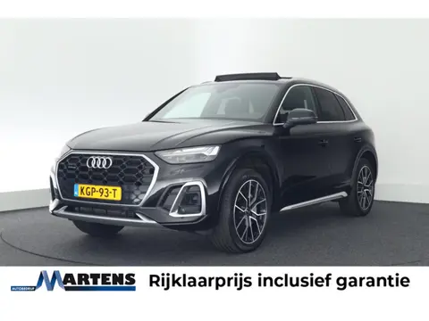 Audi Q5 50 TFSI e 299pk S edition Trekhaak Camera Leder Head-Up Virtual Cockpit Stoelverwarming Pano