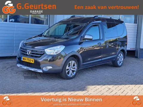 Dacia Dokker 1.2 TCe S&S Stepway, 5-Persoons Trekhaak, Cruise, Airco,