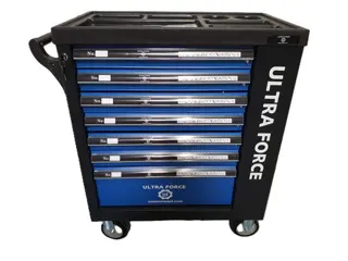 Ultra Force Equipment Gereedschapswagen 7 laden gevuld met 260 pcs