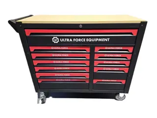Ultra Force Equipment Redline XL gereedschapswagen 12 laden gevuld met 471 pcs