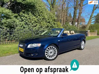 Audi A4 Cabriolet 2.0 TFSI Automaat, Leer, Trekhaak, 200PK!!