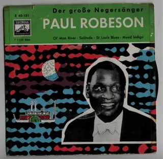 EP single Paul Robeson, jr'50, gst, ned. pers,electrola
