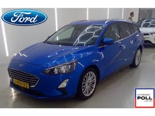 Ford Focus 125pk Titanium X Navi Camera Winter Parking Dodehoek pack Adap Cruise El. Klep Wagon Deal
