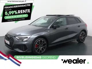 Audi A3 Sportback 45 TFSI e S edition Competition | 245 PK | SoH 95% | Panoramadak | Achteruitrijcam
