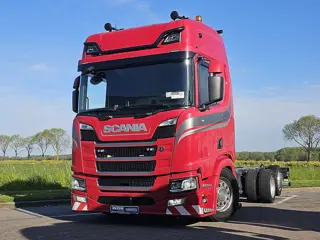 SCANIA R500 6x2 retarder leather