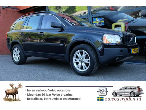 Volvo XC90 2.5T 210 pk Aut. Summum, Leer, 7 zits, Schuifdak