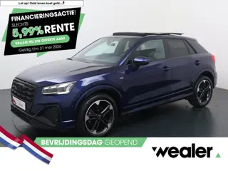 Audi Q2 35 TFSI S Edition | 150 PK | Automaat | Panoramadak | Trekhaak | Matrix LED koplampen | S li