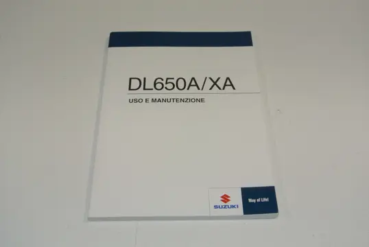 INSTRUCTIEBOEKJE Suzuki DL 650 V STROM 2015 - 2016