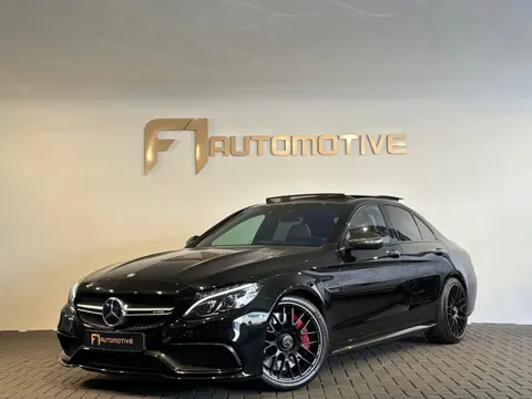 Mercedes-Benz C-klasse AMG 63 S Pano|Designo|Kuip|HuD|Burmester