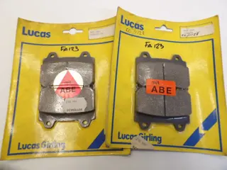 REMBLOKKEN VOOR Yamaha XJR 1200 1996 - 1998