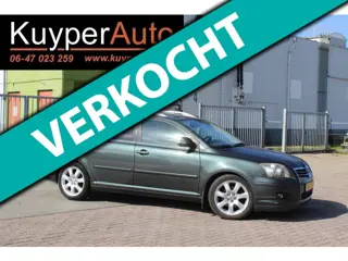 Toyota Avensis Wagon 2.0 VVTi Executive Business LEDER TREKHAAK MULTIMEDIA VOORBER NAVI