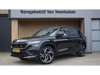 Skoda Kodiaq 2.0 TSI 245pk VRS 7-Zits DSG RS-Seats Pano.Dak Stuur/Stoelv.w. Trekhaak 20inch LM Sfeer