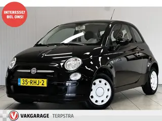 Fiat 500 1.2 Pop/ Automaat!/ Airco/ C.V. Afstand/ Elek. pakket/ Isofix/ Radio-CD/ Chroom/ Getint gla