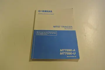 INSTRUCTIEBOEKJE Yamaha FJR 1300 2016 - 2019