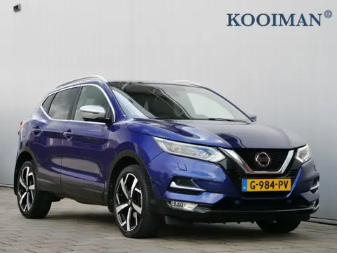 Nissan QASHQAI 1.3 DIG-T Tekna + 160 Pk Automaat Navi / DAB / Apple Carplay / Leer / Pano-dak / Wint