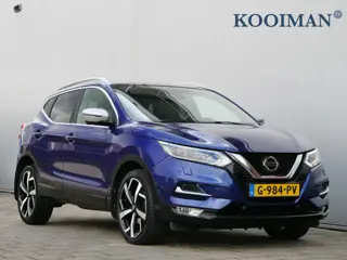 Nissan QASHQAI 1.3 DIG-T Tekna + 160 Pk Automaat Navi / DAB / Apple Carplay / Leer / Pano-dak / Wint