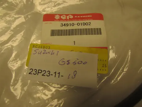 KILOMETERKABEL Suzuki GS 500 E 1989 - 2001 / 2001 - 2003