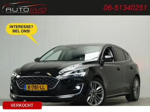 Ford Focus 1.0 EcoBoost Hybrid Vignale LEER LED B&O HEAD UP VIRTUAL CLIMA CAMERA ST. VERW. APPLE etc
