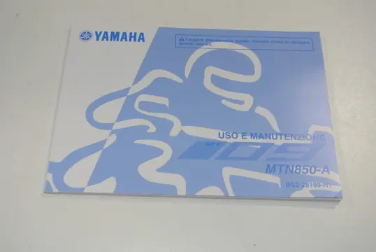 INSTRUCTIEBOEKJE Yamaha MT 09 2018 - 2020