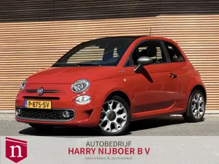 Fiat 500 1.0 Hybrid Sport Panodak / Telefoon / Cruise / Leer