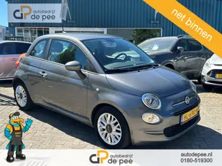 Fiat 500 0.9 TwinAir Turbo Popstar GARANTIE/AUTOMAAT/AIRCO/BLUETOOTH/LICHTMETAAL rijklaarprijs!