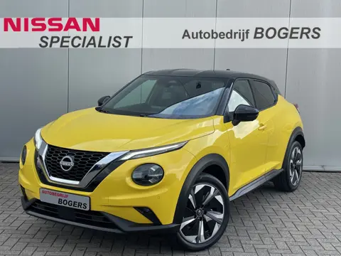 Nissan Juke 1.0 DIG-T Tekna Automaat Navigatie, Pro-Pilot, Leder. Bose, 19"lm, 360 Camera, Stoel/Stu
