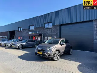 Fiat 500X Cross 1.4 Turbo MultiAir CrossPlus | 1E EIGENAAR | 12MND GARANTIE | AUTOMAAT | LEDER | LED