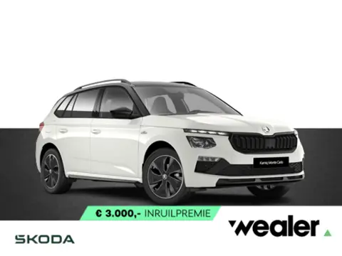 Škoda Kamiq Monte Carlo 1.0 TSI 115 PK DSG | Trekhaak | Winterpakket | 17" Lichtmetalen velgen | Zwa