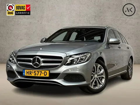Mercedes-Benz C-Klasse 350 e Sport 279Pk Automaat (GROOT NAVI, LUCHTVERING, ZWART HEMEL, CAMERA, STO