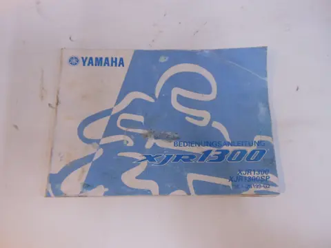 INSTRUCTIEBOEKJE Yamaha XJR 1300 1999 - 2007