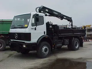 Mercedes-Benz 1717 AK - 4x4 / CRANE Atlas 80.1 (bj 1992)