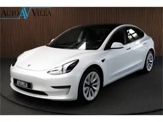 Tesla Model 3 RWD ACC Autopilot Stuurverwarm. PDC Leer Navi Panoramadak 360° Elektr. achterklep Stoe