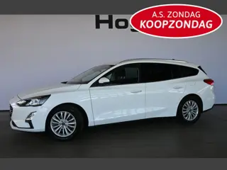Ford FOCUS Wagon 1.0 EcoBoost Titanium X Business Clima Navigatie LED 1e Eigenaar Rijklaarprijs! Inr