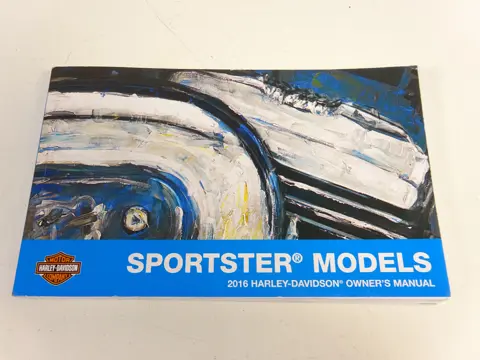 INSTRUCTIEBOEKJE Harley Davidson Sportster 2014 - 2017