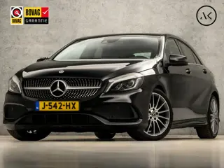Mercedes-Benz A-Klasse 180 AMG Sport Automaat (APPLE CARPLAY, GROOT NAVI, CAMERA, LEDER, STOELVERWAR