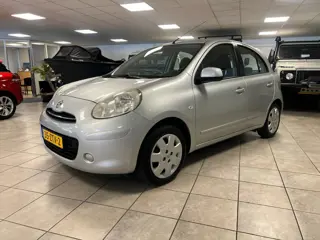 Nissan Micra 1.2 DIG-S Acenta Airco, Trekhaak voor fietsendrager, Dealer onderhouden.