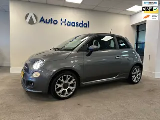 Fiat 500 0.9 TwinAir Turbo 500S|SPORT|MULTIMEDIA|16"|AIRCO