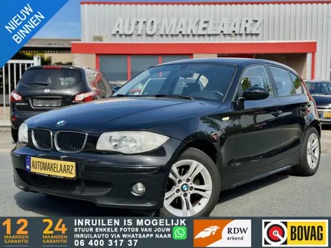 BMW 1-serie 118d High Executive LEDER AIRCO STOELVERW. 122PK