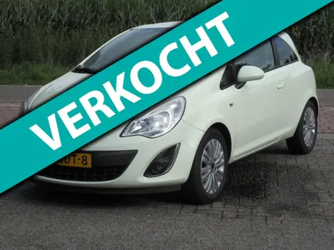 Opel Corsa 1.2-16V Edition Guacamole White zeer mooi LET OP