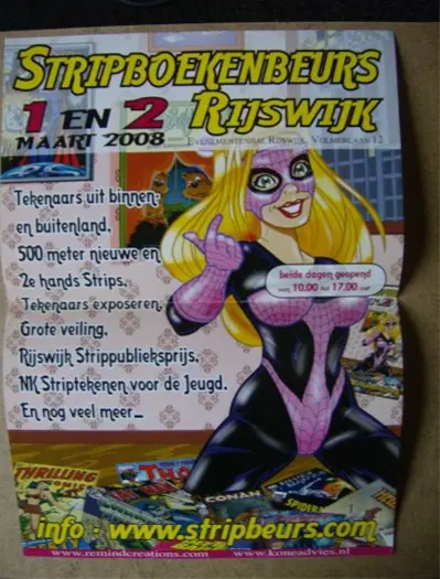 Stripboekenbeurs poster