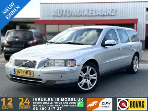 Volvo V70 2.4D Edition LEDER TREKHAAK AIRCO