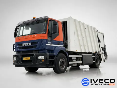 Iveco Stralis 270 CNG • Vuilniswagen FAUN variopress • Automaat • Euro5 • 270pk