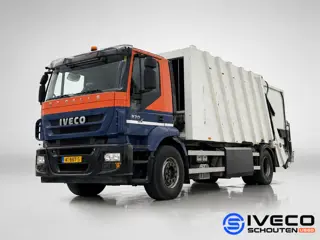 Iveco Stralis 270 CNG • Vuilniswagen FAUN variopress • Automaat • Euro5 • 270pk