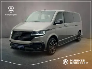 Volkswagen Transporter T6.1 2.0 TDI 204pk DSG L2 Bulli Dubbele cabine | 2x Schuifdeur | Leder | Blac