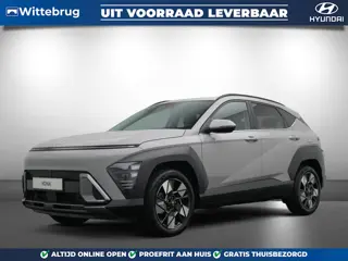 Hyundai KONA 1.6 GDI HEV Premium Full Hybride Automaat met Navigatie, Lederen bekleding en Stoelverw