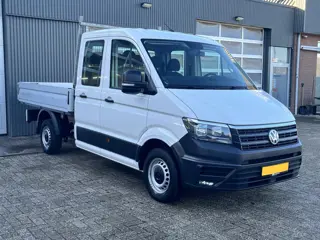 Volkswagen Crafter 35 2.0 TDI DC Open laadbak Airco Cruise controle Pick-up Euro 6 Parkeerhulp achte