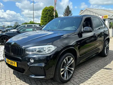 BMW X5 4.0D 2014 Zwart M-Pakket Panoramadak Black Edition