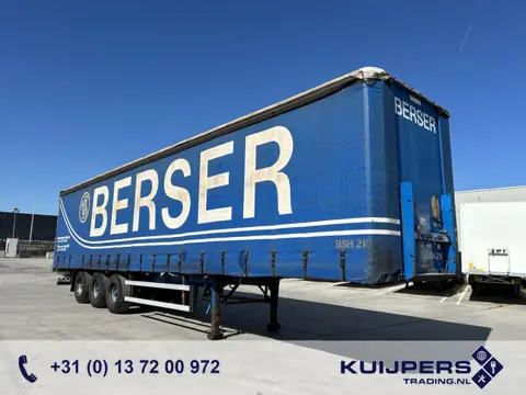 Groenewegen DRO-14-27 / Curtainside Trailer / BPW Drum / APK TUV 07-26