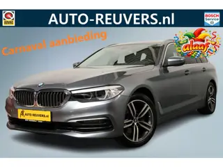 BMW 5 Serie Touring 520i / LED / Leder / CarPlay / Trekhaak / Cam